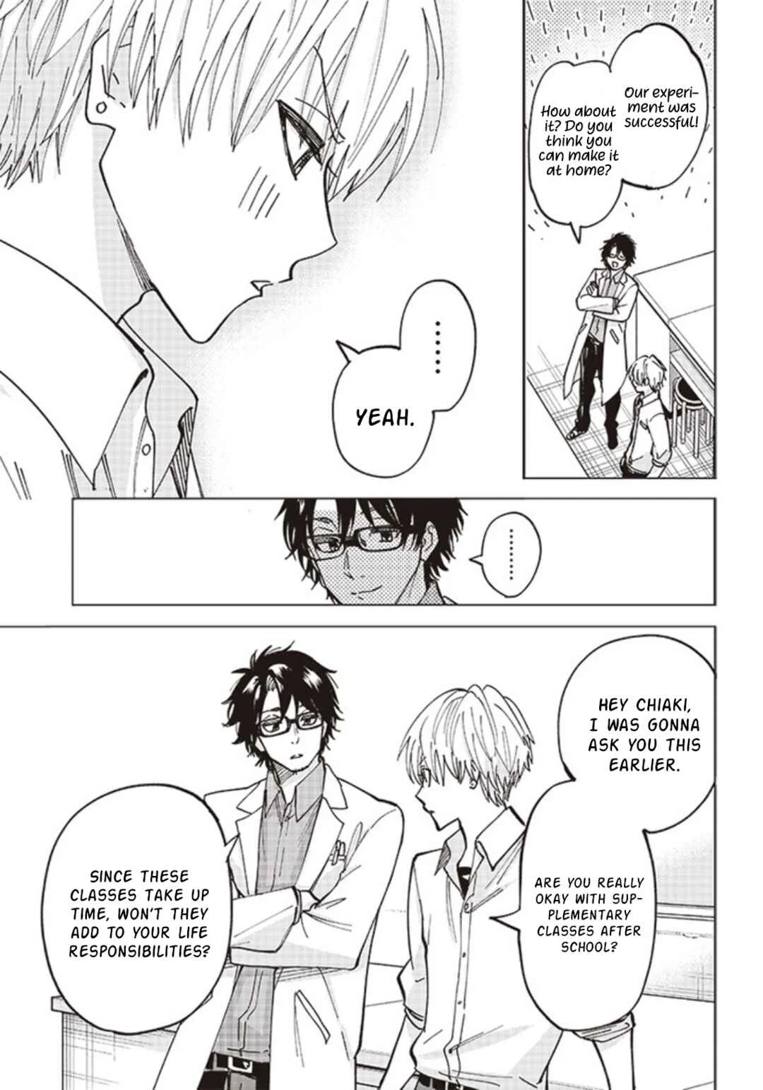 Yankee-kun to Kagaku Gohan Chapter 2: 2nd Period: Karaage fried from cold oil - Page 31