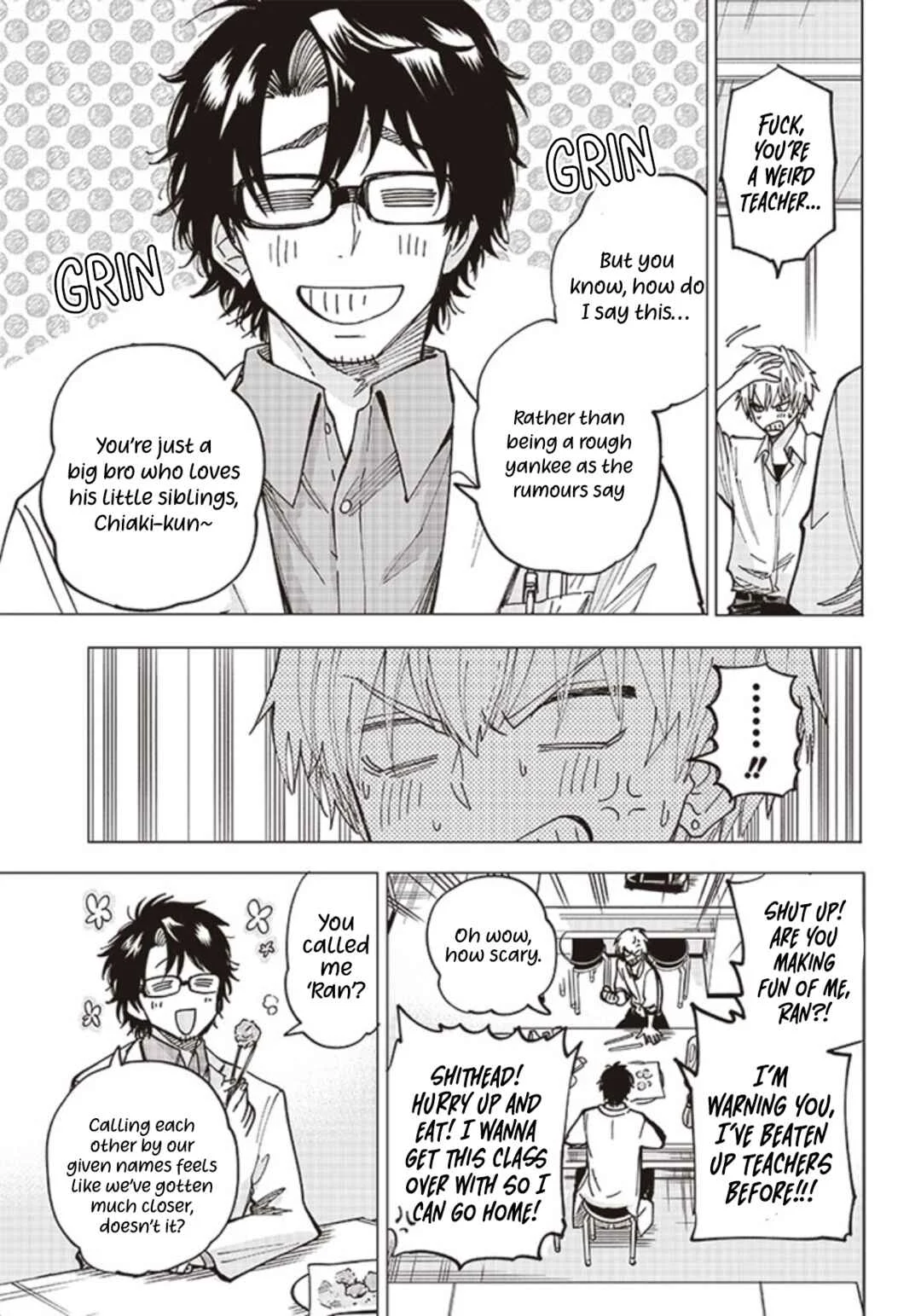 Yankee-kun to Kagaku Gohan Chapter 2: 2nd Period: Karaage fried from cold oil - Page 35
