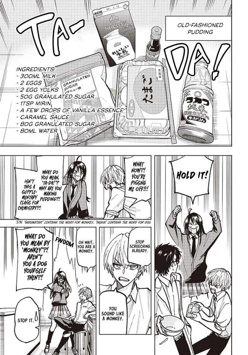 Yankee-kun to Kagaku Gohan Chapter 3: 3rd Period: Thermal conducted old-fashioned pudding - Page 12