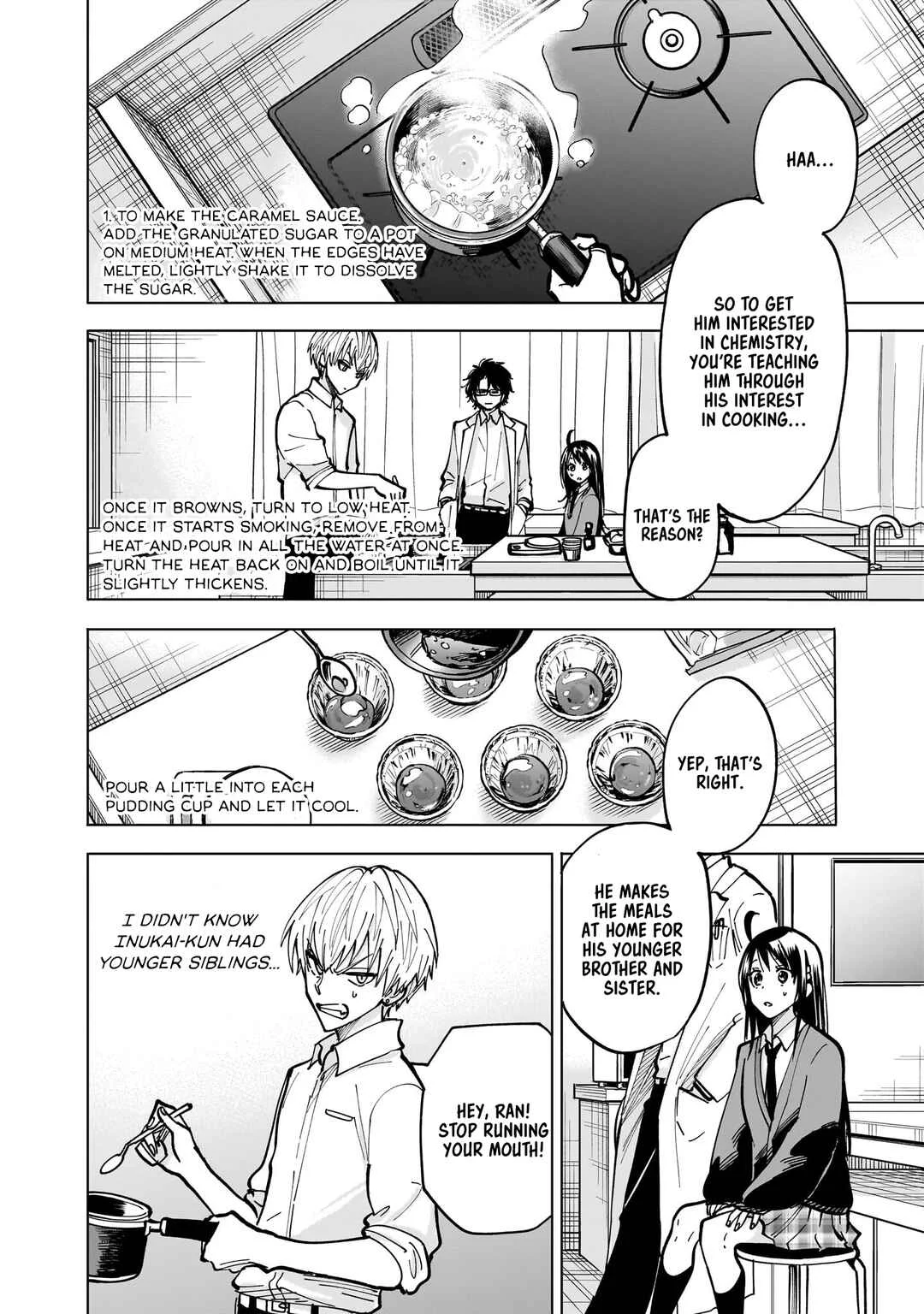Yankee-kun to Kagaku Gohan Chapter 3: 3rd Period: Thermal conducted old-fashioned pudding - Page 13