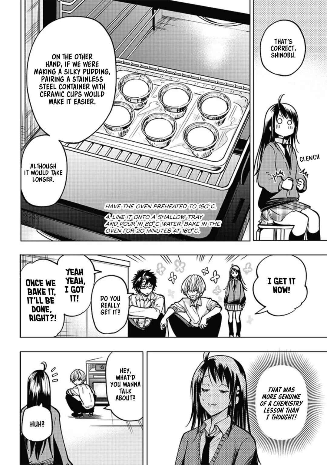Yankee-kun to Kagaku Gohan Chapter 3: 3rd Period: Thermal conducted old-fashioned pudding - Page 21