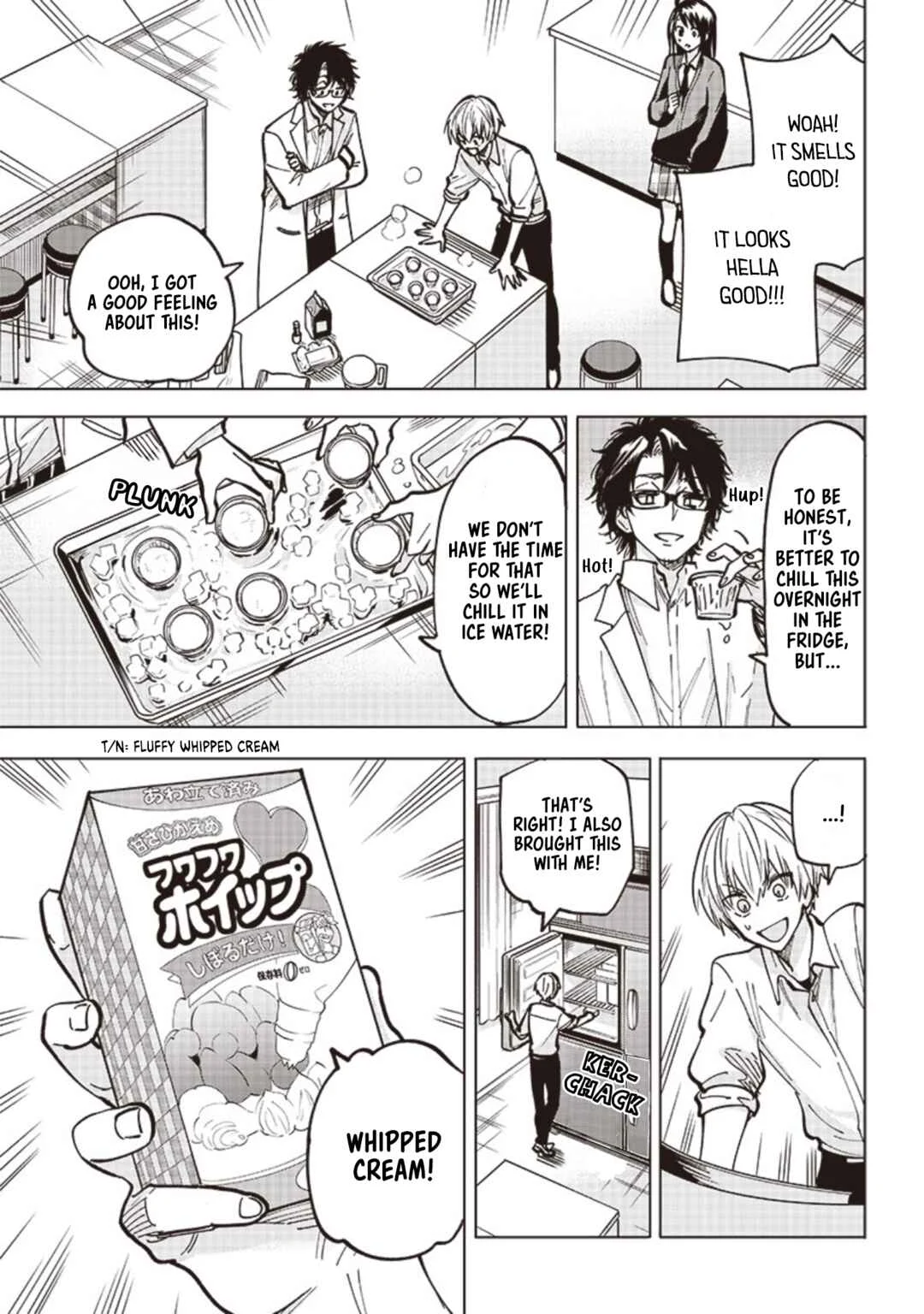 Yankee-kun to Kagaku Gohan Chapter 3: 3rd Period: Thermal conducted old-fashioned pudding - Page 30
