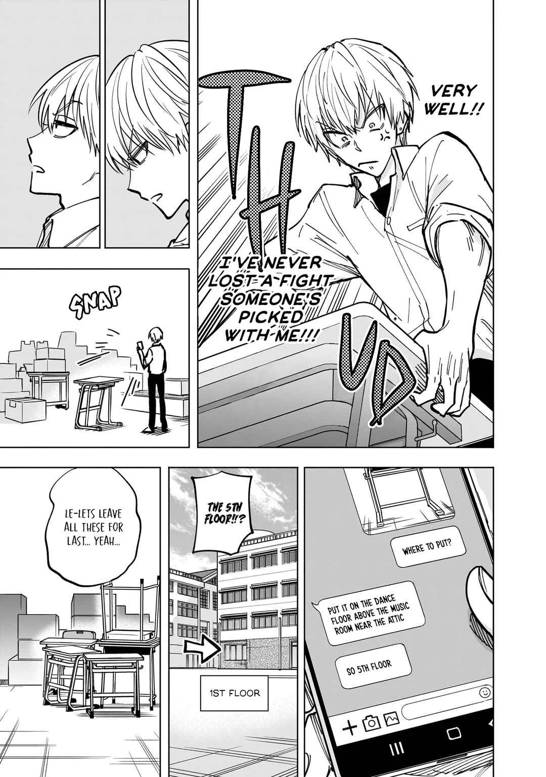 Yankee-kun to Kagaku Gohan Chapter 4: Contrastive effect of Salt & Coffee - Page 13