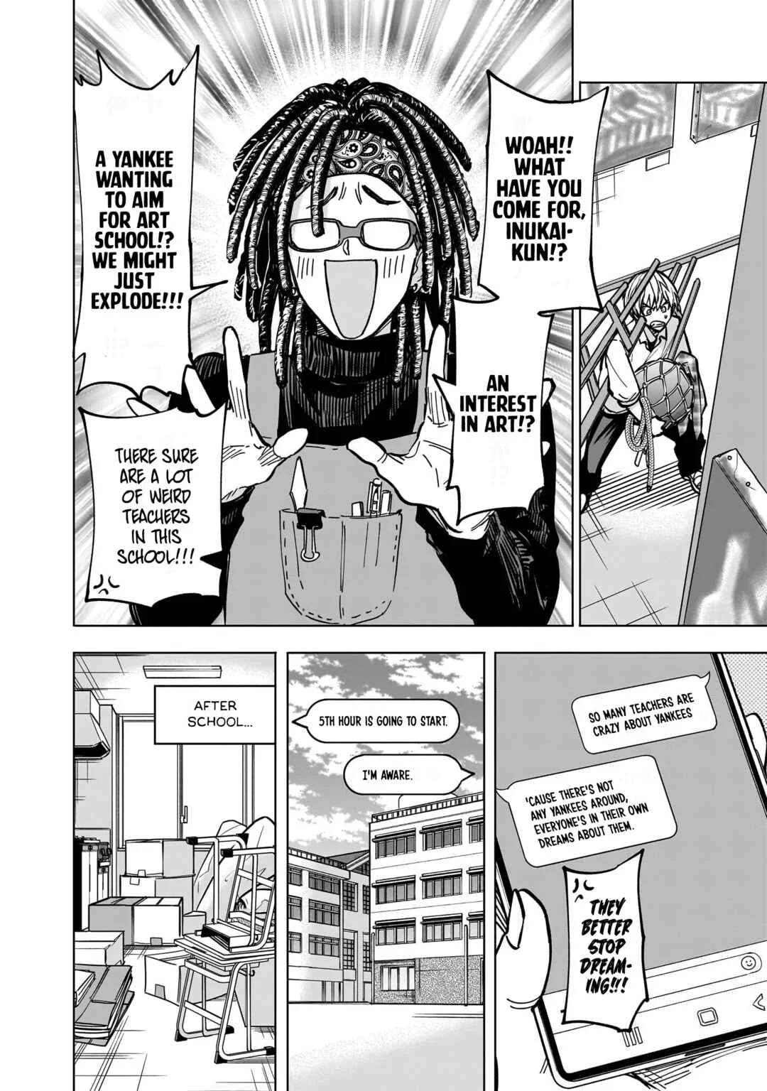 Yankee-kun to Kagaku Gohan Chapter 4: Contrastive effect of Salt & Coffee - Page 16