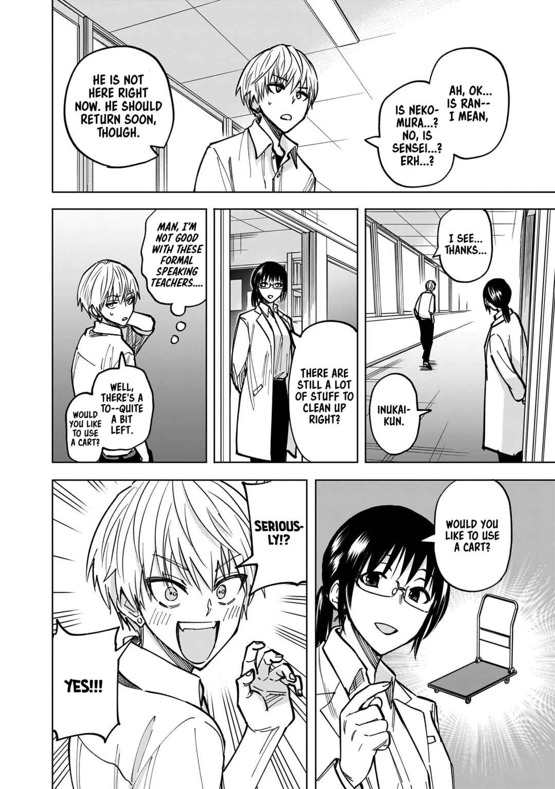 Yankee-kun to Kagaku Gohan Chapter 4: Contrastive effect of Salt & Coffee - Page 18