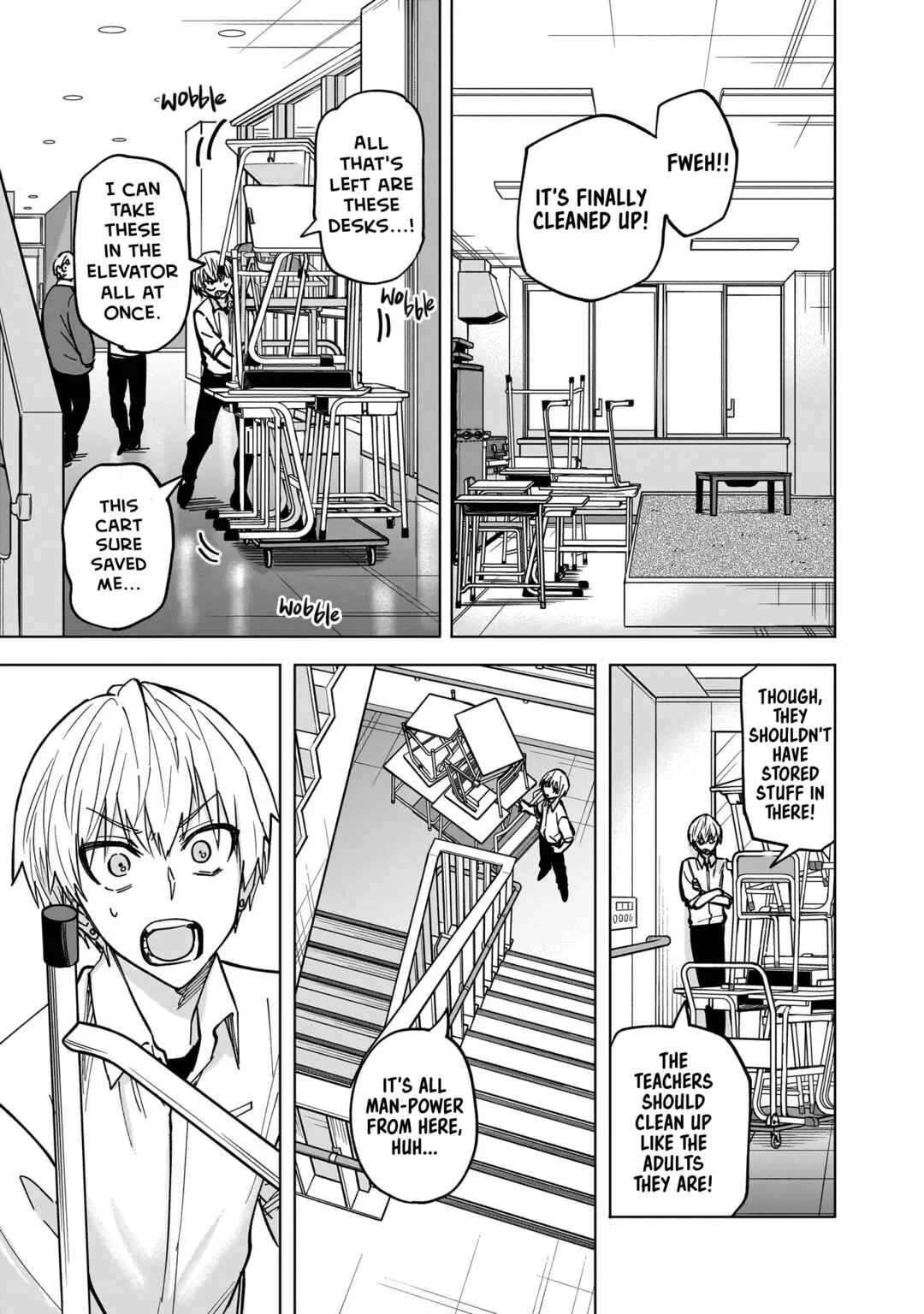 Yankee-kun to Kagaku Gohan Chapter 4: Contrastive effect of Salt & Coffee - Page 21