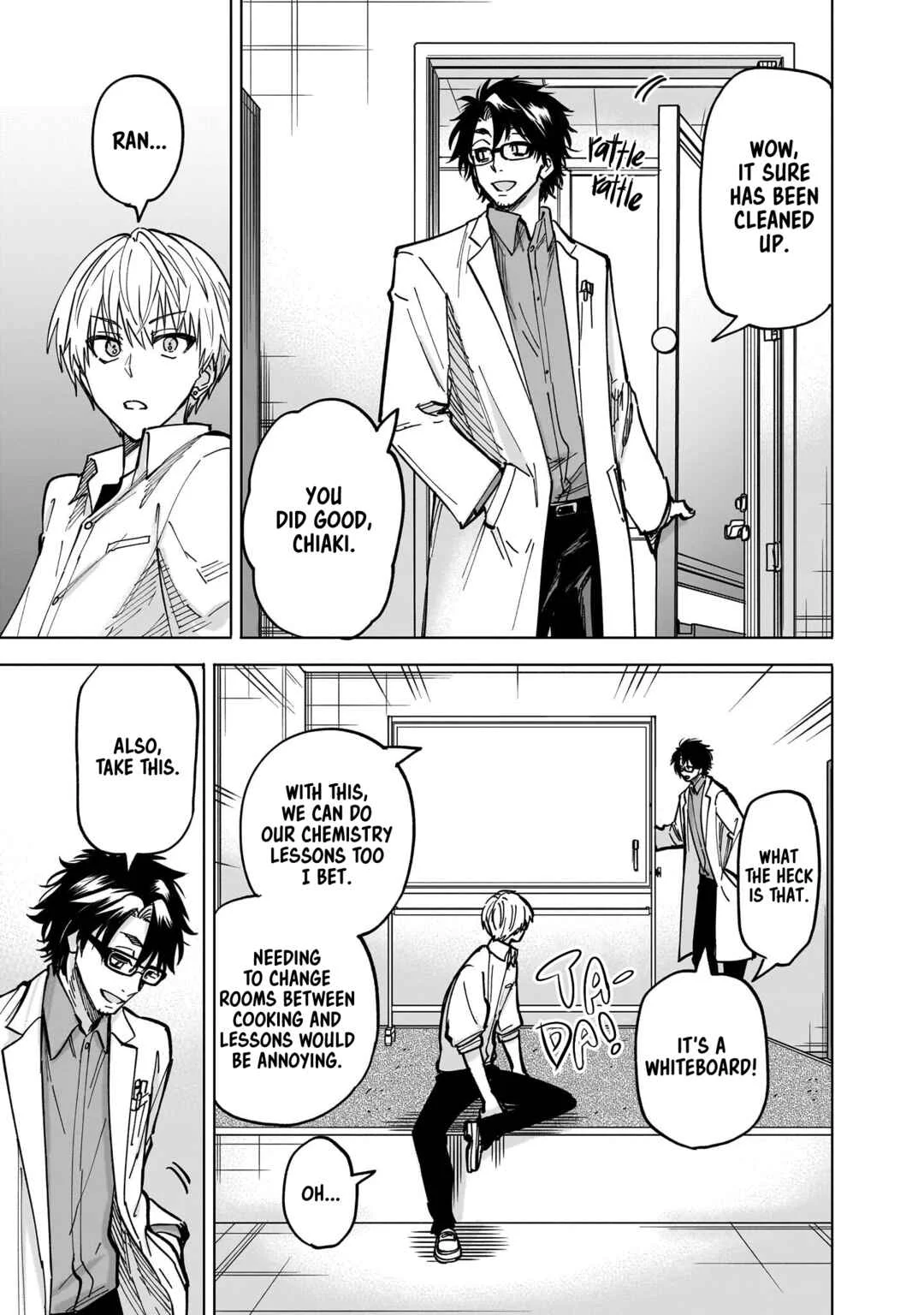 Yankee-kun to Kagaku Gohan Chapter 4: Contrastive effect of Salt & Coffee - Page 29