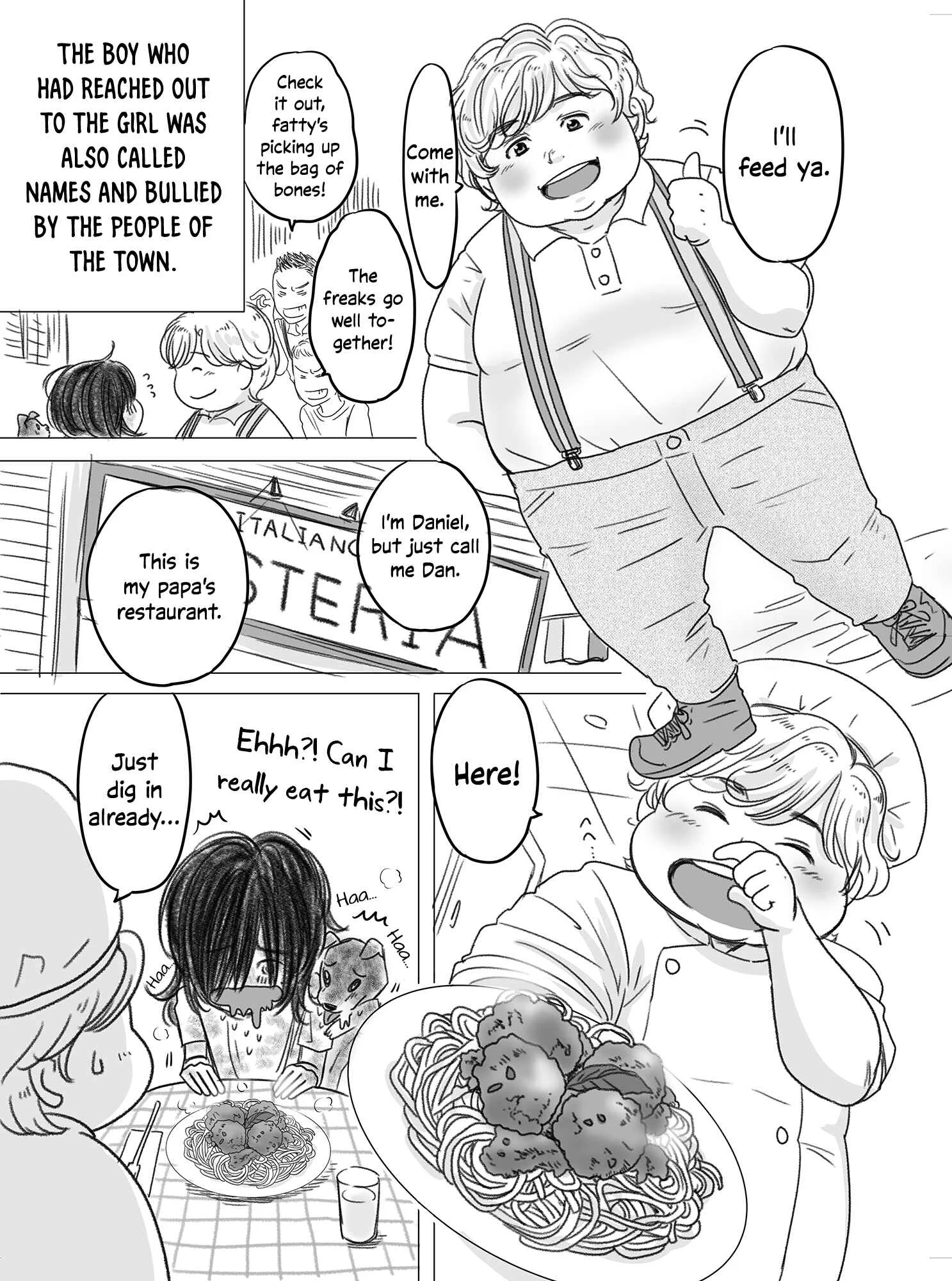 Yaseppochi to Futoccyo (Pre-Serialization) Chapter 1 - Page 3