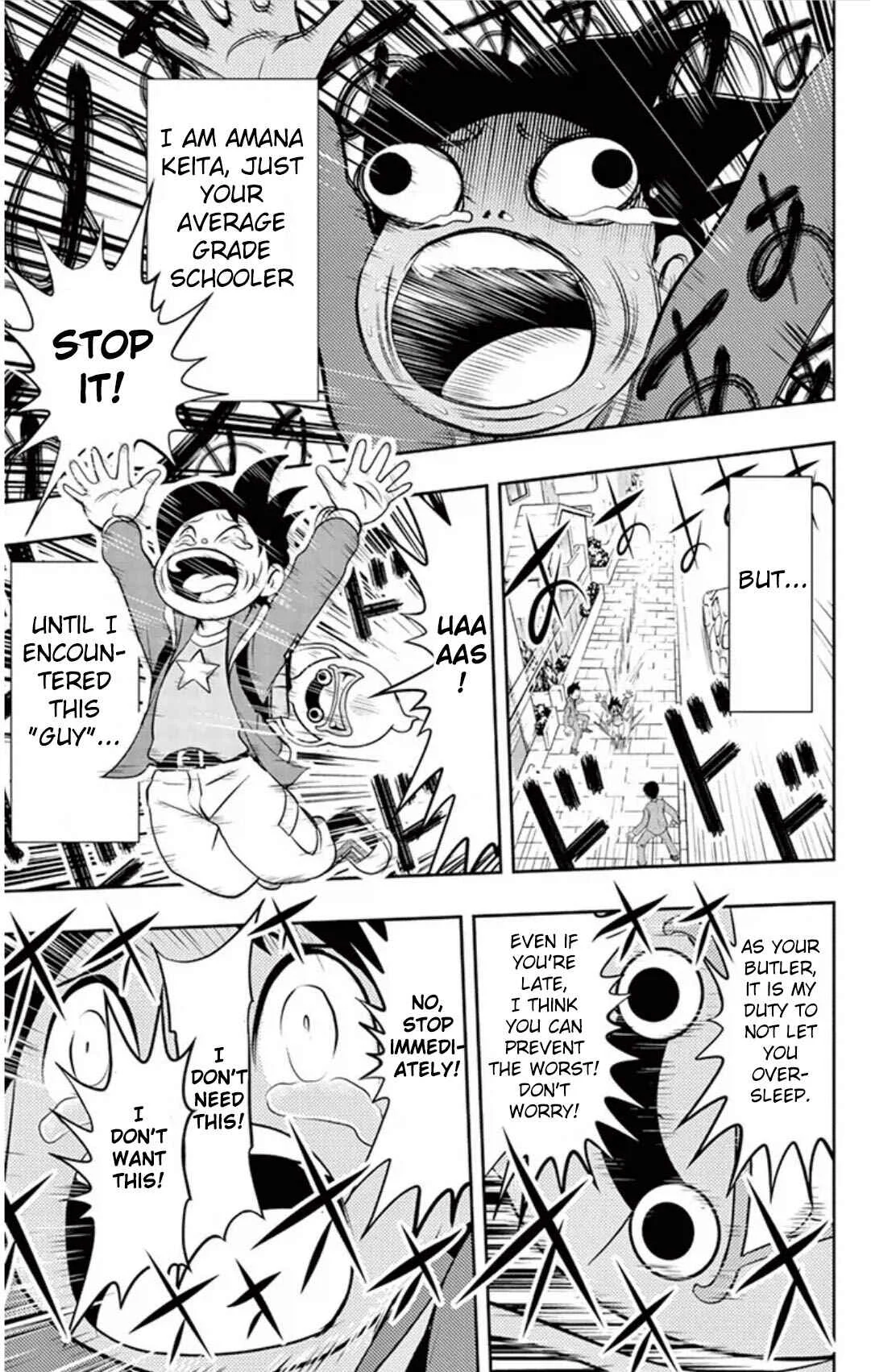 Yo-kai Watch Chapter 3: Food Is Scary!? - Mochi-Youkai Chikaramochi - Page 1