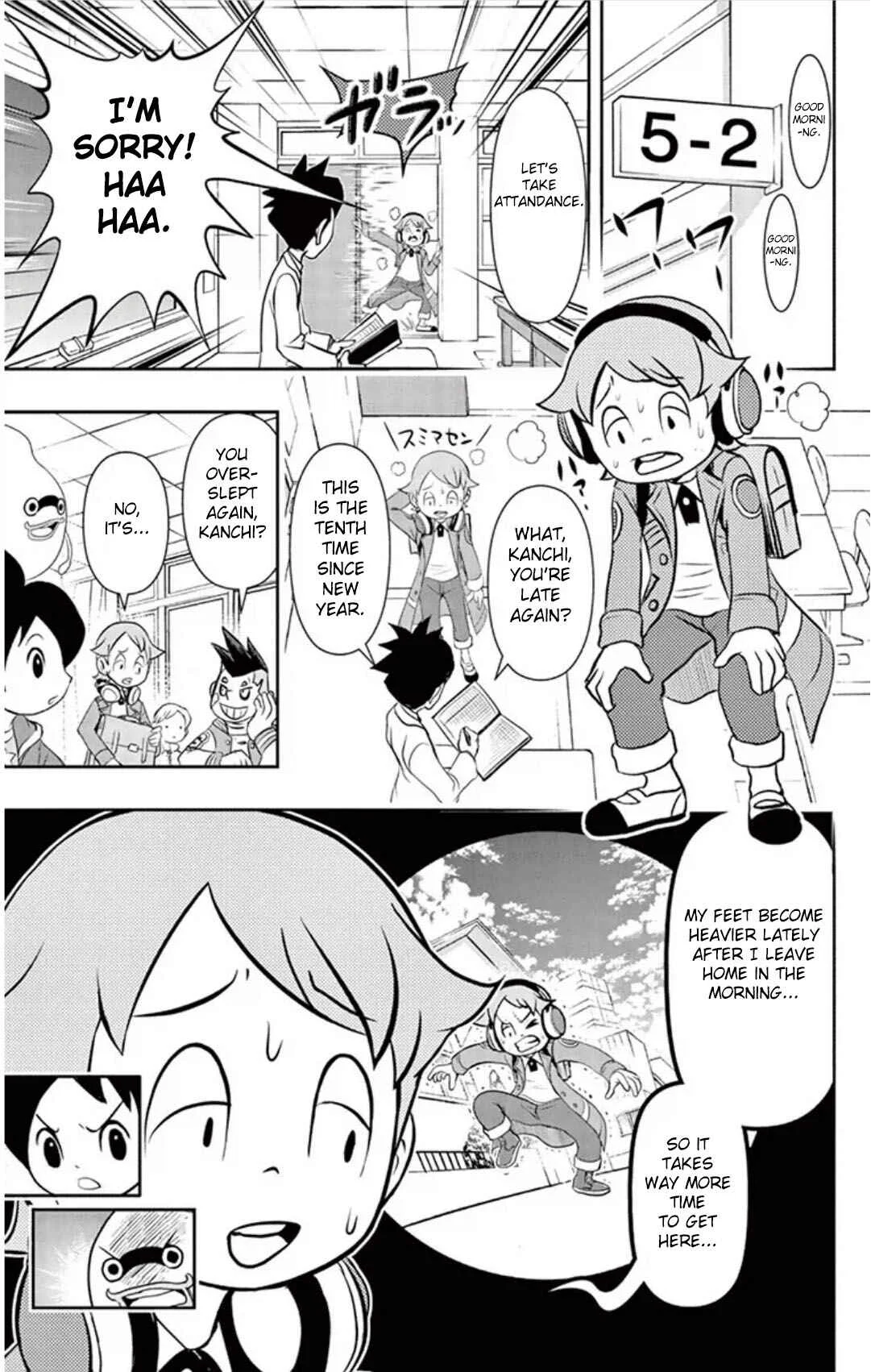 Yo-kai Watch Chapter 3: Food Is Scary!? - Mochi-Youkai Chikaramochi - Page 3