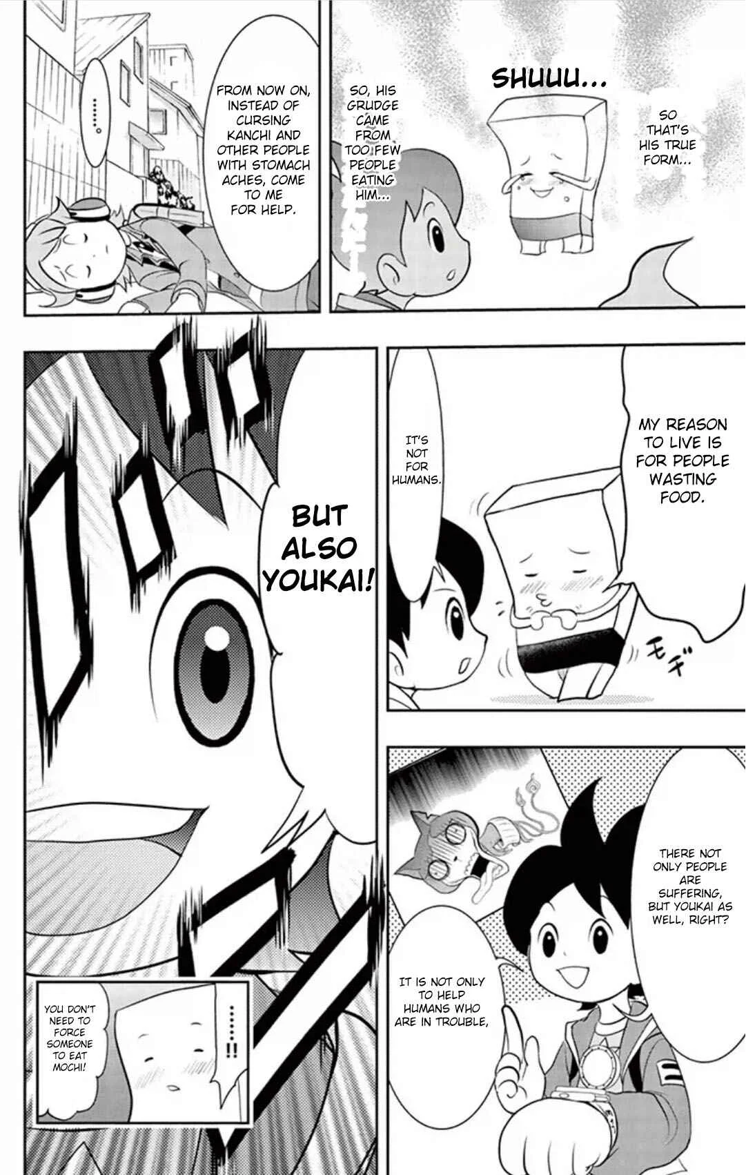 Yo-kai Watch Chapter 3: Food Is Scary!? - Mochi-Youkai Chikaramochi - Page 22