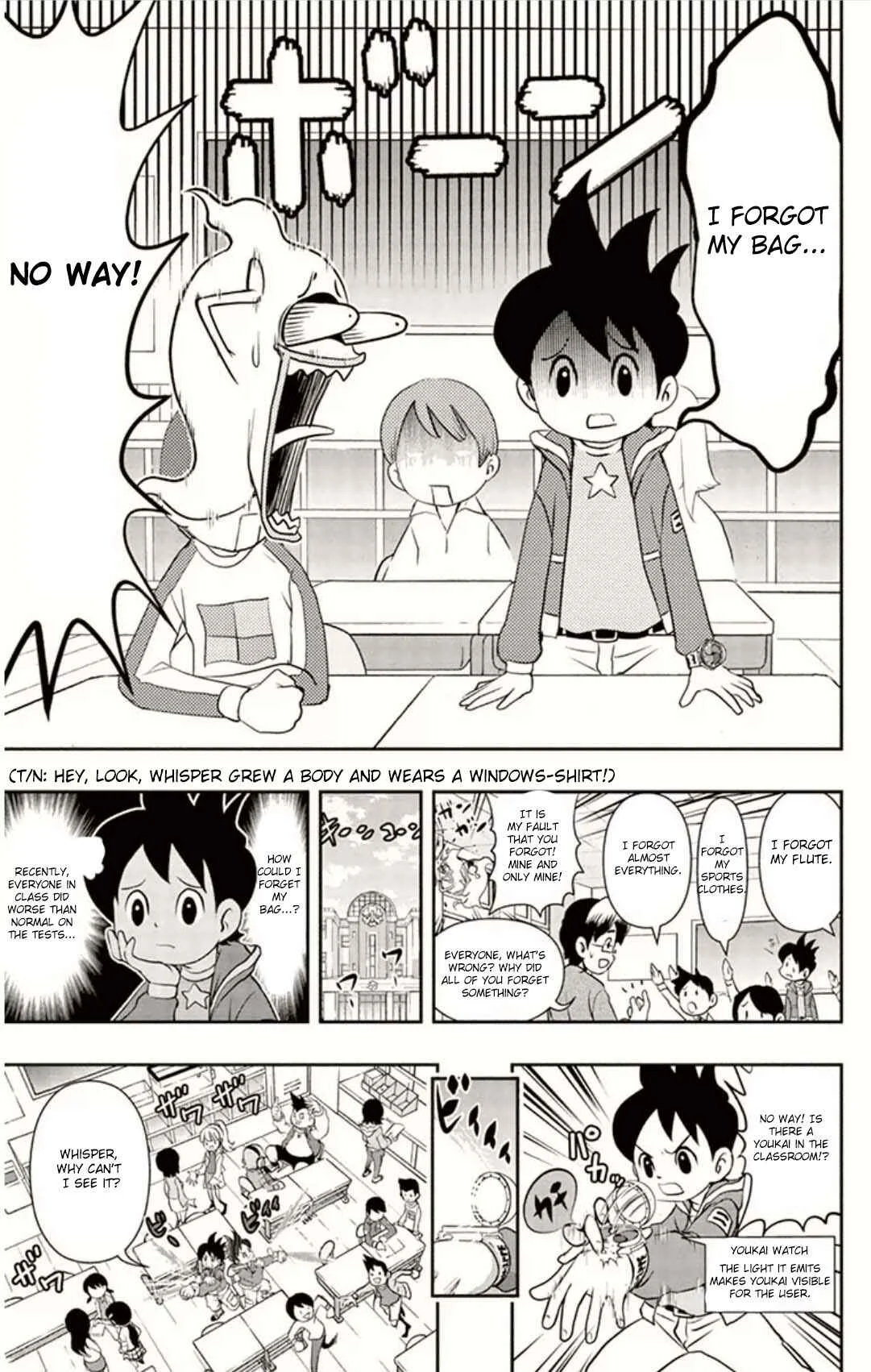 Yo-kai Watch Chapter 4: Beware Of Forgetting! - Hat-Youkai Wasurenbou - Page 3