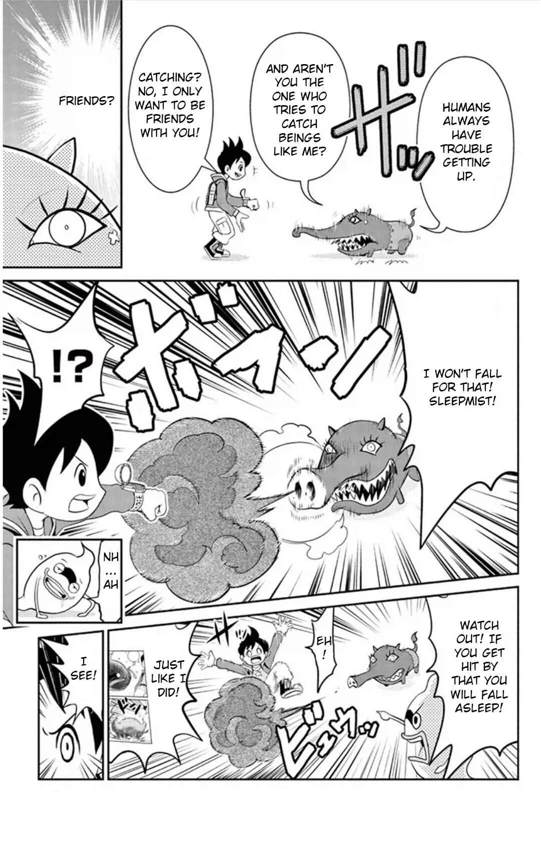 Yo-kai Watch Chapter 5: Dreams Are The Mirror Of The Heart!? - Dreameating-Youkai Baku - Page 13