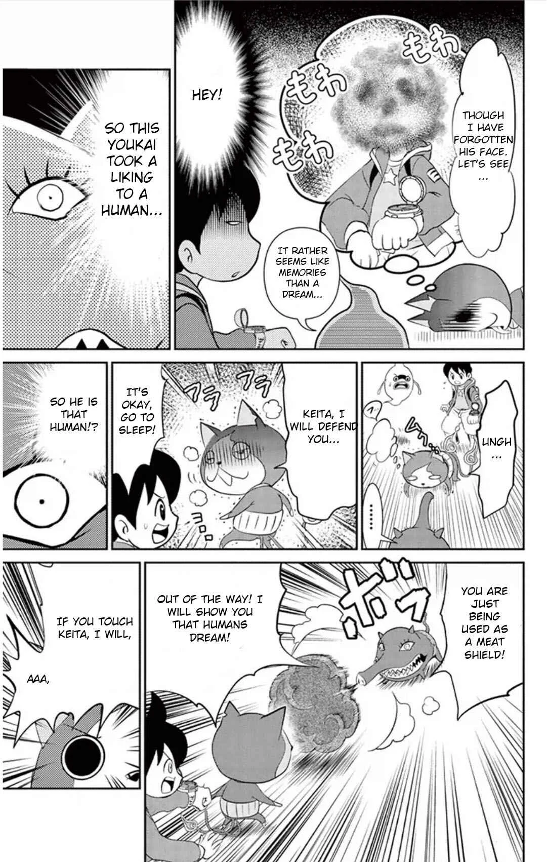 Yo-kai Watch Chapter 5: Dreams Are The Mirror Of The Heart!? - Dreameating-Youkai Baku - Page 19