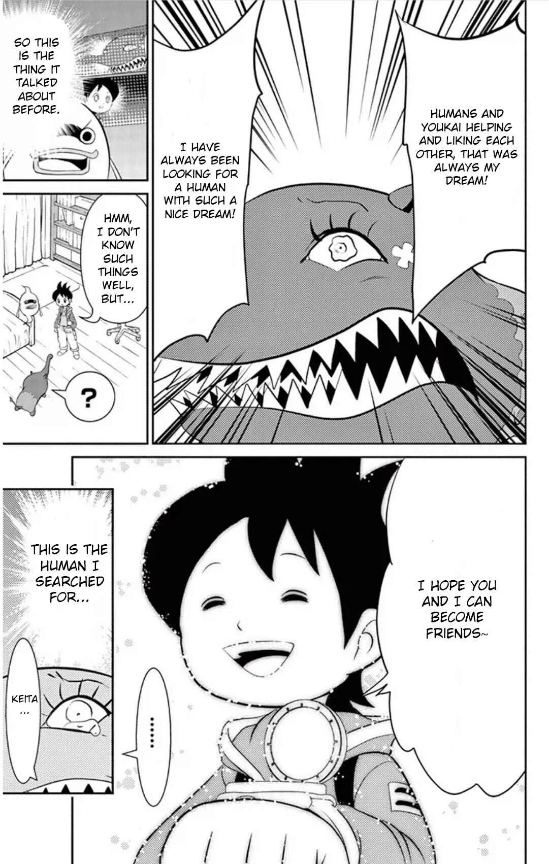Yo-kai Watch Chapter 5: Dreams Are The Mirror Of The Heart!? - Dreameating-Youkai Baku - Page 23