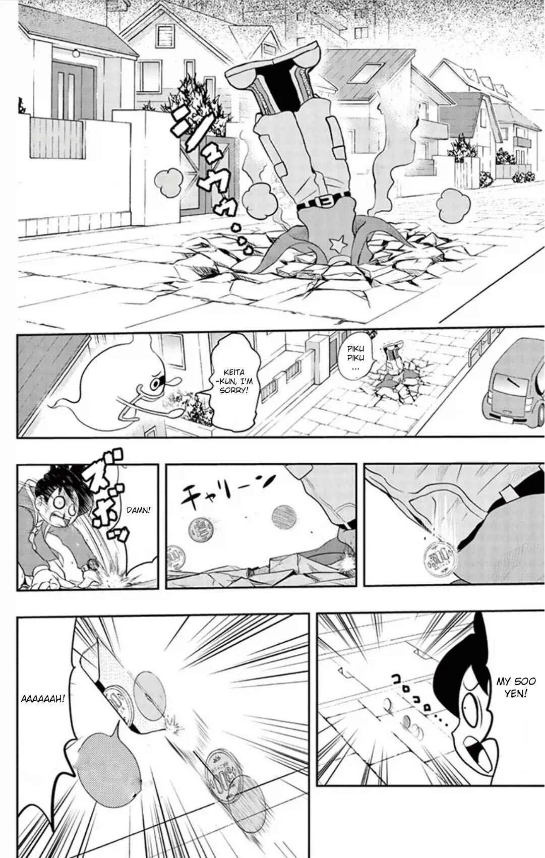 Yo-kai Watch Chapter 6: Keitas Lucky Day - Rare Youkai Tsuchinoko - Page 4