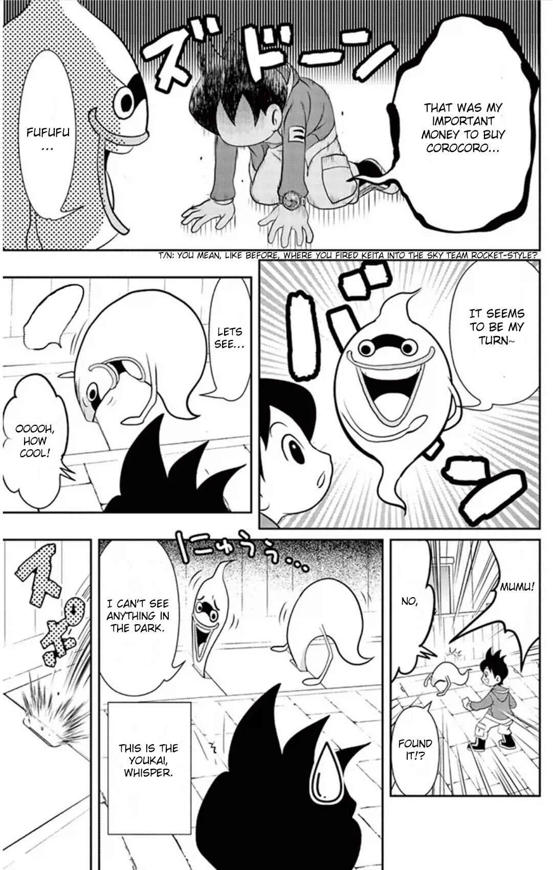 Yo-kai Watch Chapter 6: Keitas Lucky Day - Rare Youkai Tsuchinoko - Page 5