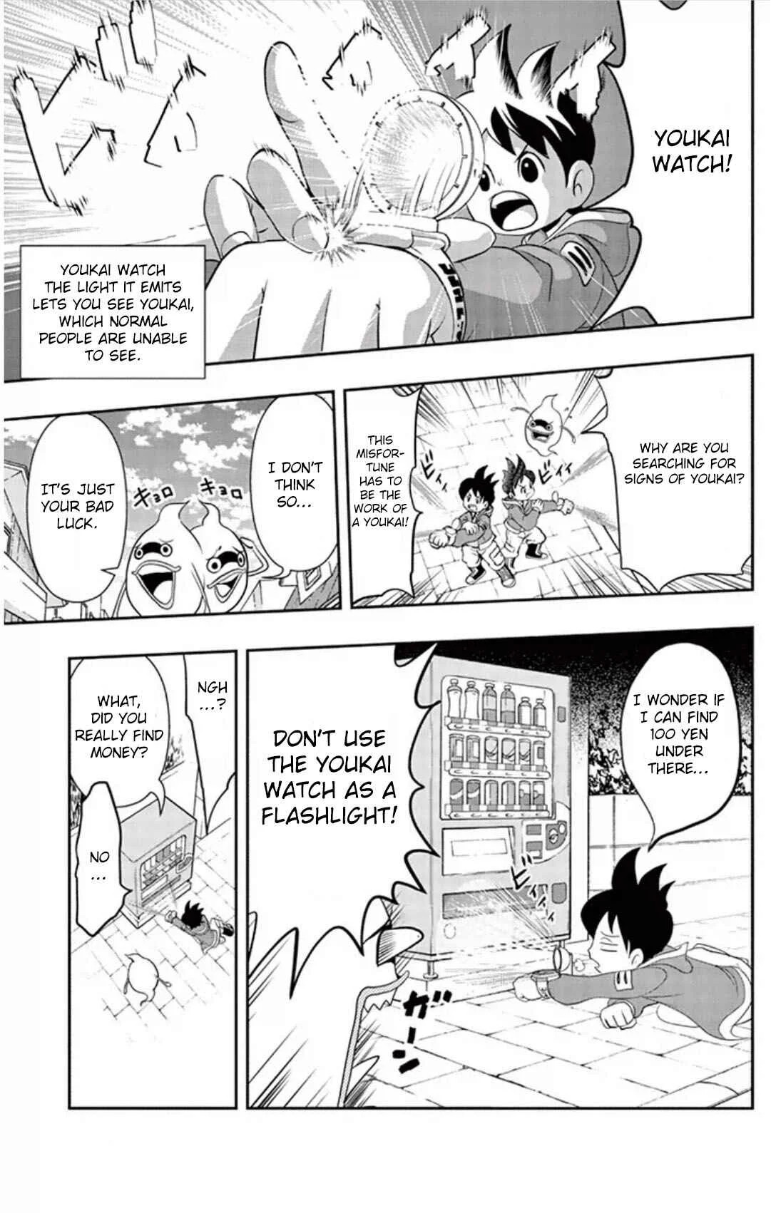 Yo-kai Watch Chapter 6: Keitas Lucky Day - Rare Youkai Tsuchinoko - Page 7