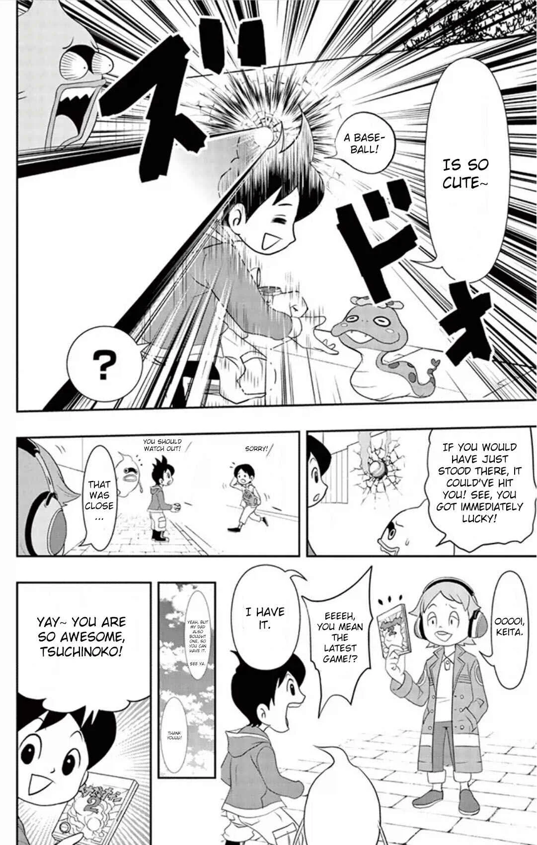 Yo-kai Watch Chapter 6: Keitas Lucky Day - Rare Youkai Tsuchinoko - Page 10