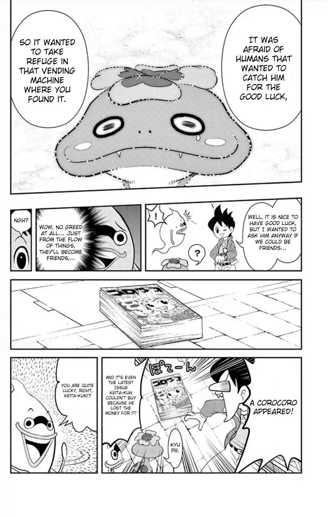 Yo-kai Watch Chapter 6: Keitas Lucky Day - Rare Youkai Tsuchinoko - Page 14