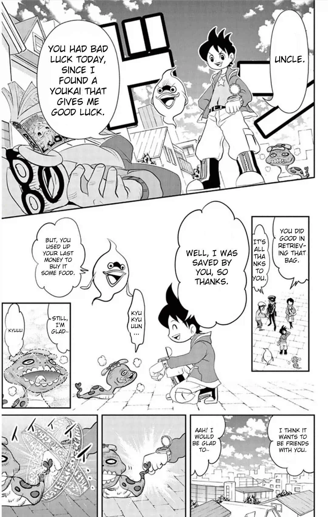 Yo-kai Watch Chapter 6: Keitas Lucky Day - Rare Youkai Tsuchinoko - Page 21