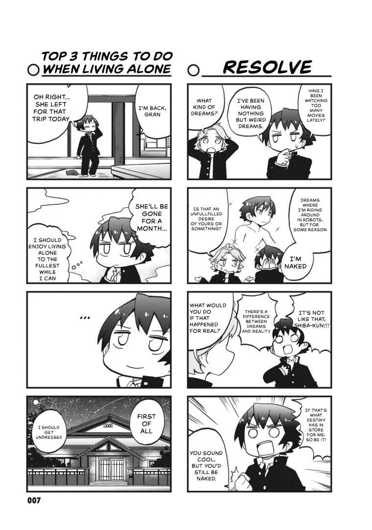 Yonkoma 13 Kihei Bouei-ken!! ~Kochira Sector X~ Chapter 1: Sector X Gate Activated! - Page 6