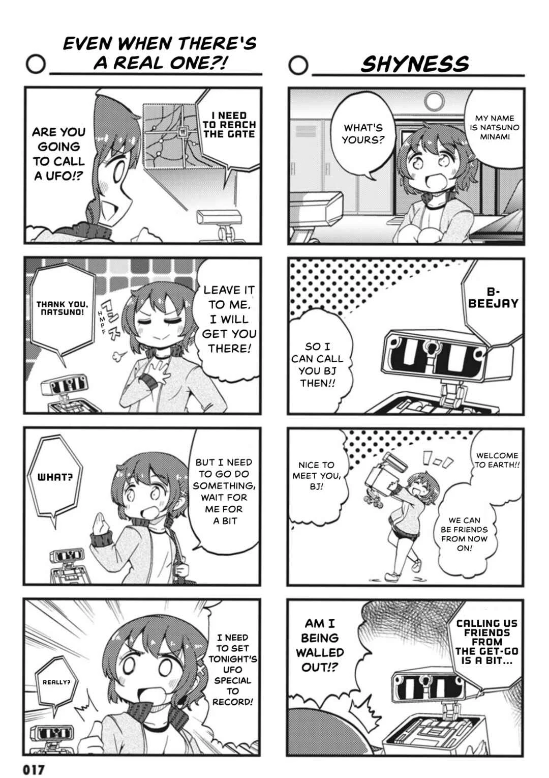 Yonkoma 13 Kihei Bouei-ken!! ~Kochira Sector X~ Chapter 2: From in between the Past and the Future - Page 5