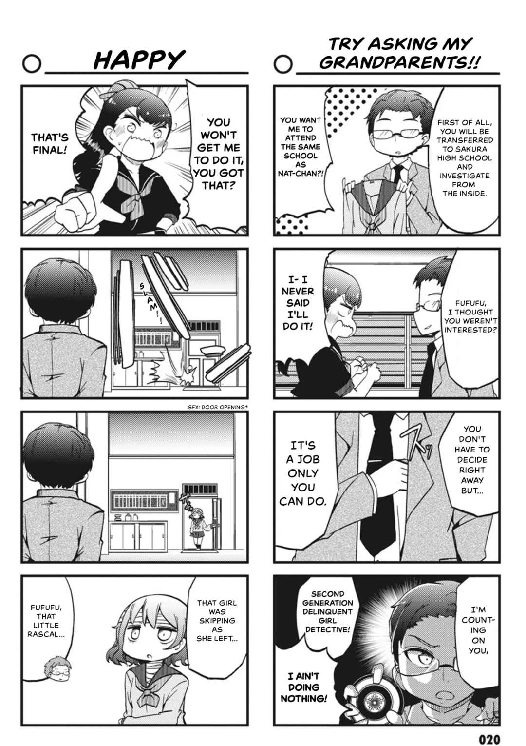 Yonkoma 13 Kihei Bouei-ken!! ~Kochira Sector X~ Chapter 2: From in between the Past and the Future - Page 8