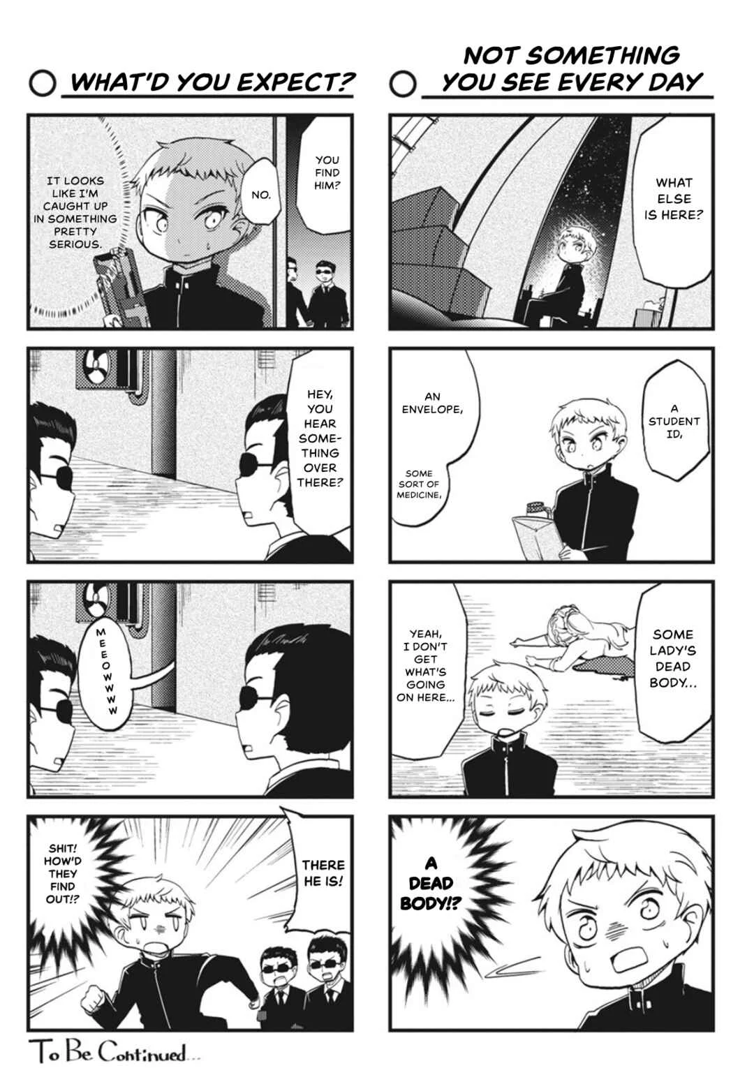 Yonkoma 13 Kihei Bouei-ken!! ~Kochira Sector X~ Chapter 3: The Forehead, The Yankee and Some Lost Memories - Page 7