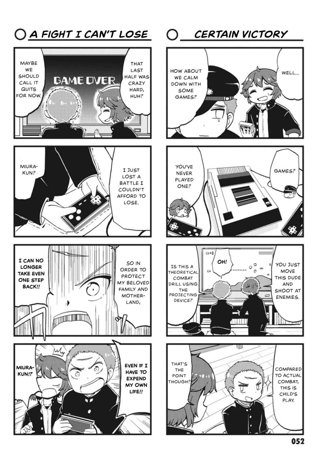 Yonkoma 13 Kihei Bouei-ken!! ~Kochira Sector X~ Chapter 5: Boy Meets Boy And Girl - Page 6