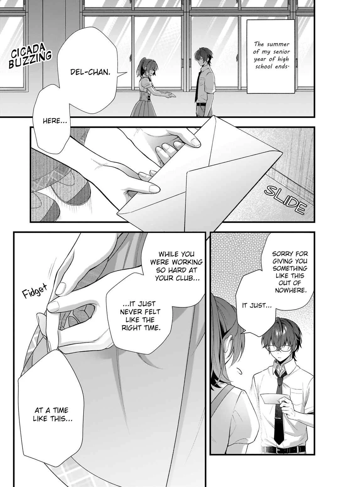Yotte, Hatsukoi wa Shoumei sareta. - Delta to Gamma no Rigakubu Note - Chapter 1 - Page 4