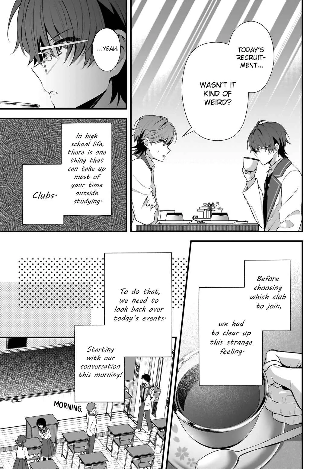 Yotte, Hatsukoi wa Shoumei sareta. - Delta to Gamma no Rigakubu Note - Chapter 3 - Page 3