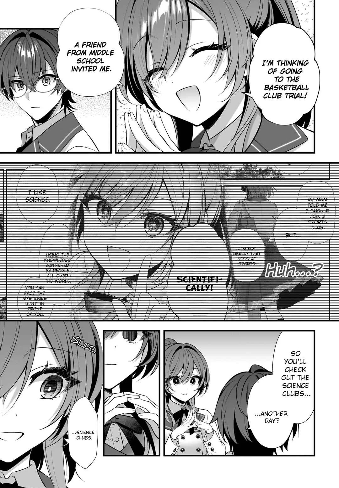 Yotte, Hatsukoi wa Shoumei sareta. - Delta to Gamma no Rigakubu Note - Chapter 3 - Page 7