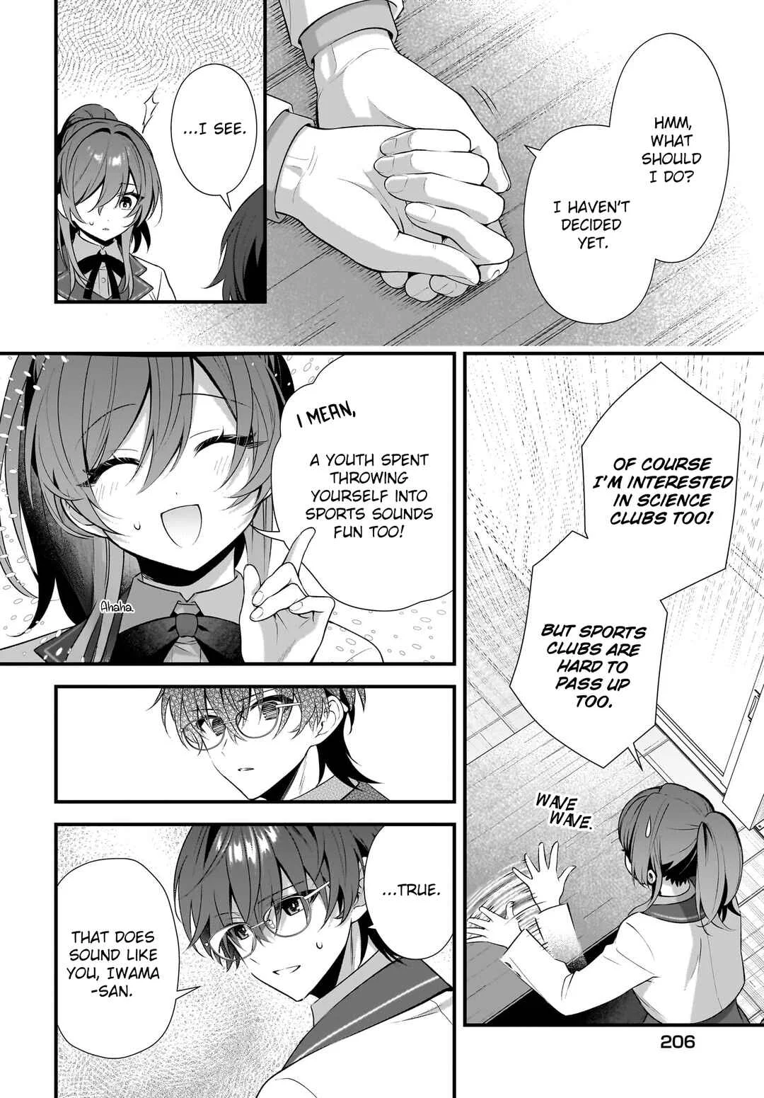 Yotte, Hatsukoi wa Shoumei sareta. - Delta to Gamma no Rigakubu Note - Chapter 3 - Page 8