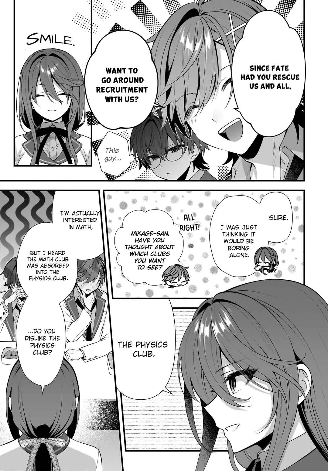 Yotte, Hatsukoi wa Shoumei sareta. - Delta to Gamma no Rigakubu Note - Chapter 3 - Page 21