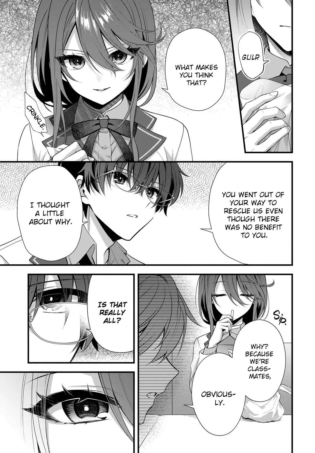 Yotte, Hatsukoi wa Shoumei sareta. - Delta to Gamma no Rigakubu Note - Chapter 3 - Page 23