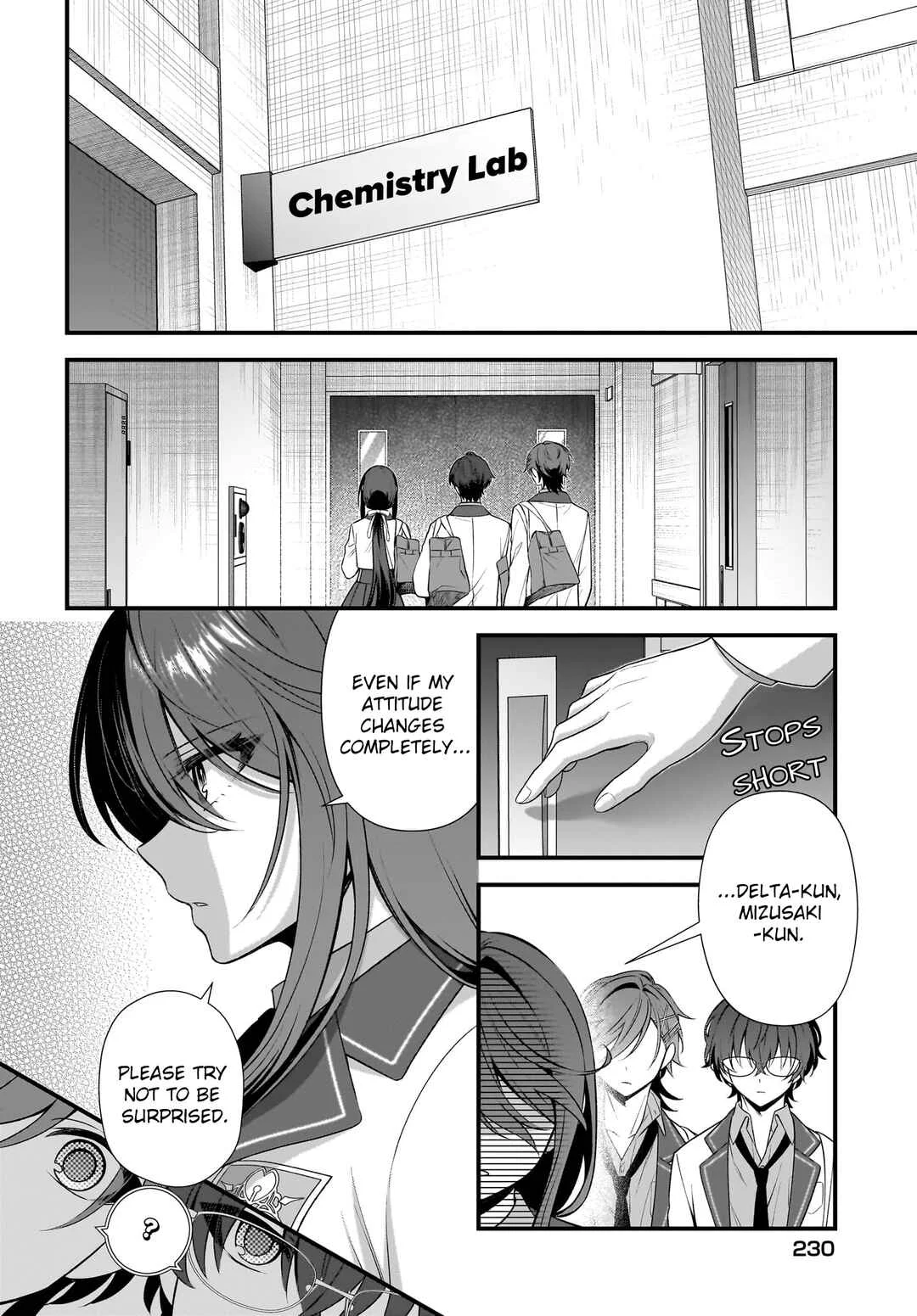 Yotte, Hatsukoi wa Shoumei sareta. - Delta to Gamma no Rigakubu Note - Chapter 4 - Page 2