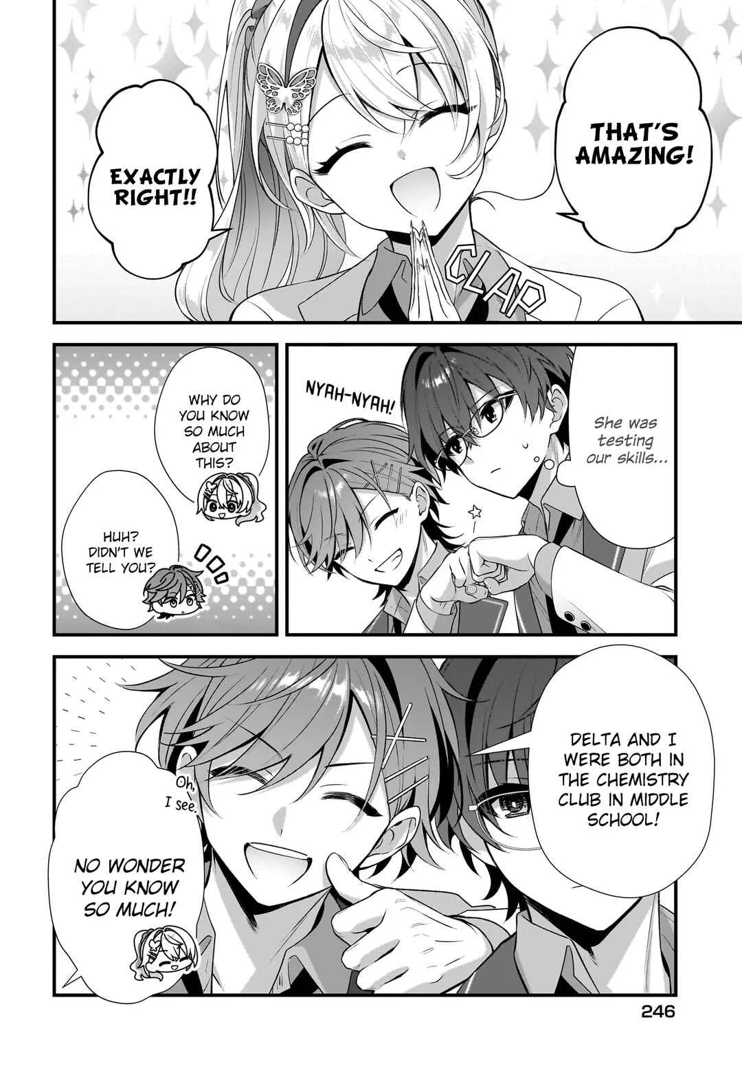 Yotte, Hatsukoi wa Shoumei sareta. - Delta to Gamma no Rigakubu Note - Chapter 4 - Page 18
