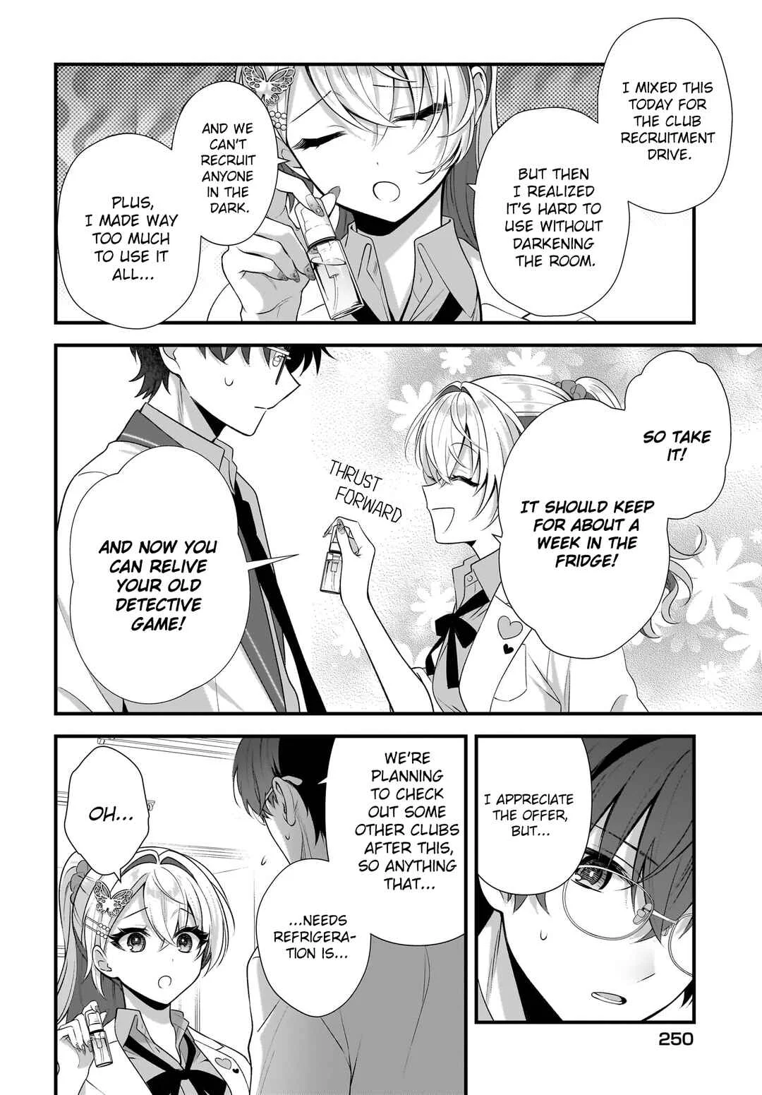 Yotte, Hatsukoi wa Shoumei sareta. - Delta to Gamma no Rigakubu Note - Chapter 4 - Page 22