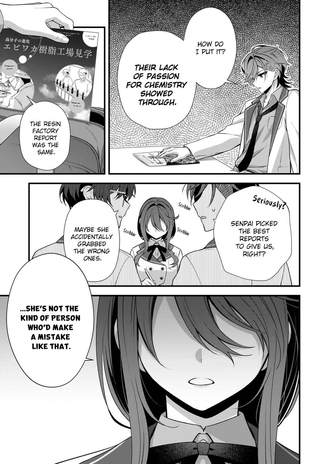 Yotte, Hatsukoi wa Shoumei sareta. - Delta to Gamma no Rigakubu Note - Chapter 4 - Page 33