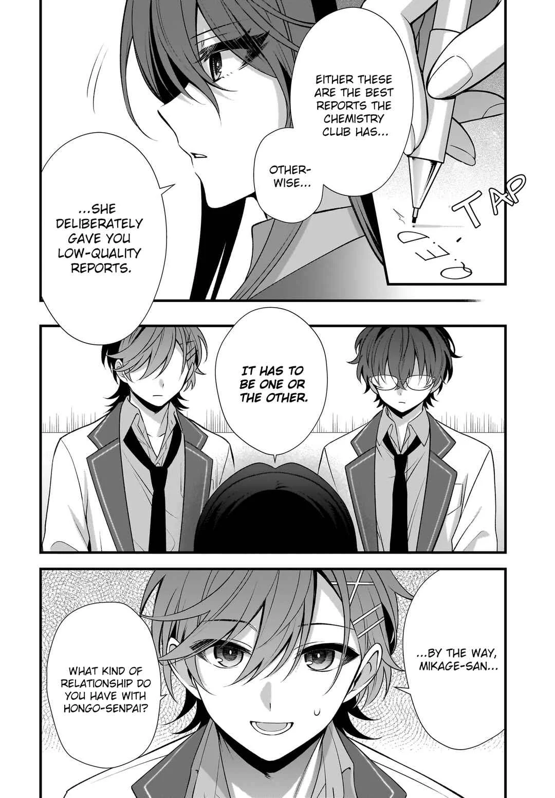 Yotte, Hatsukoi wa Shoumei sareta. - Delta to Gamma no Rigakubu Note - Chapter 4 - Page 34