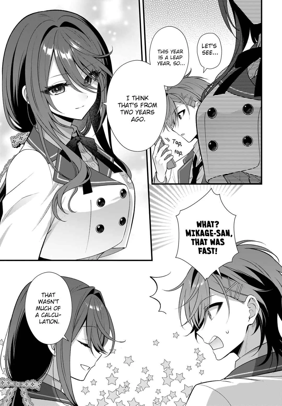 Yotte, Hatsukoi wa Shoumei sareta. - Delta to Gamma no Rigakubu Note - Chapter 5 - Page 7