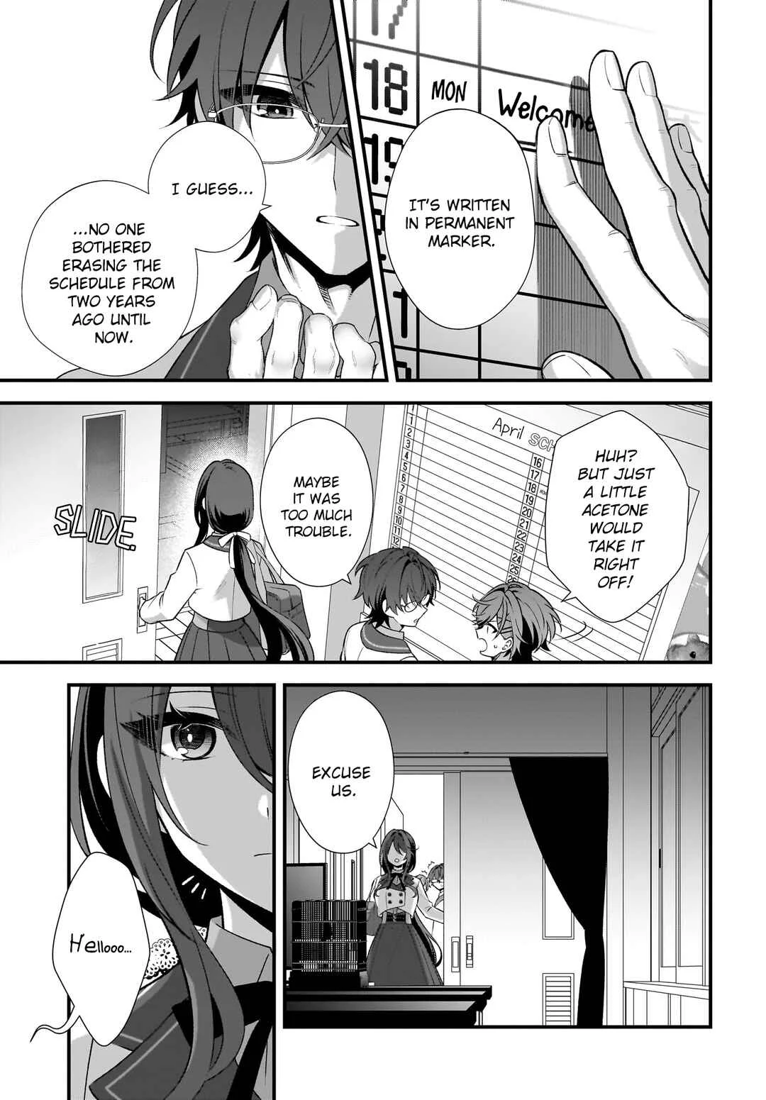Yotte, Hatsukoi wa Shoumei sareta. - Delta to Gamma no Rigakubu Note - Chapter 5 - Page 9