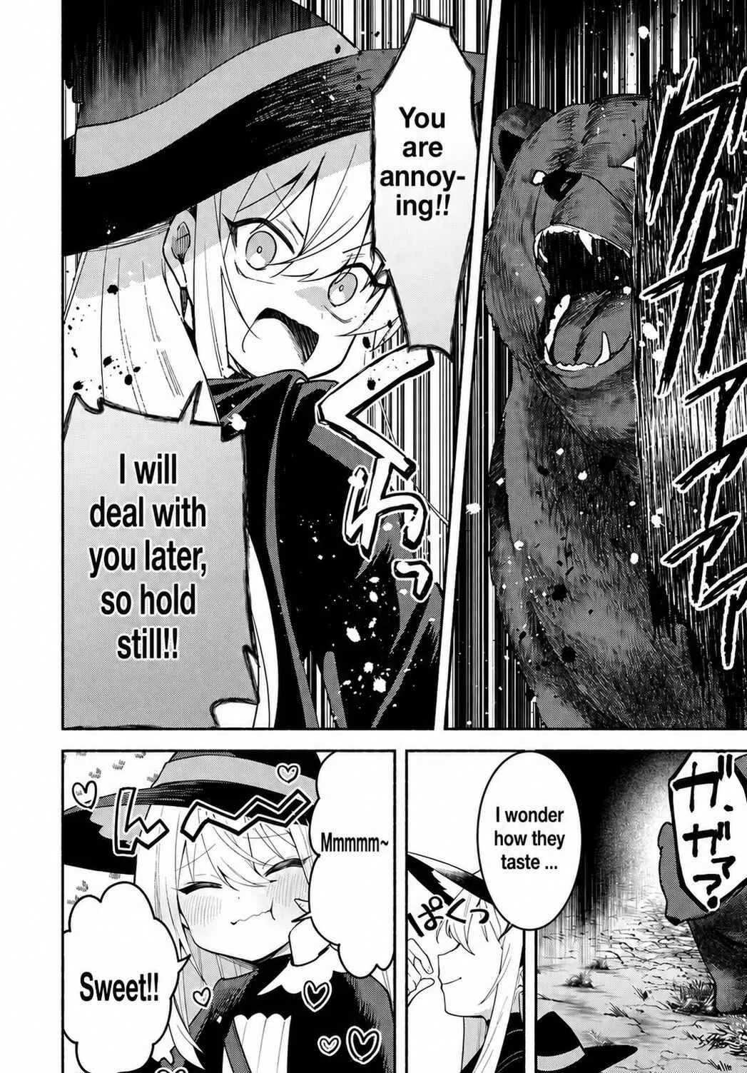 Youjo na Majo to Mori no Kuma-san: Isekai de Potion Tsukutte Nonbiri Slow Life ga Shitai no jaga? Chapter 1: The little Witch and the forest bear - Page 30