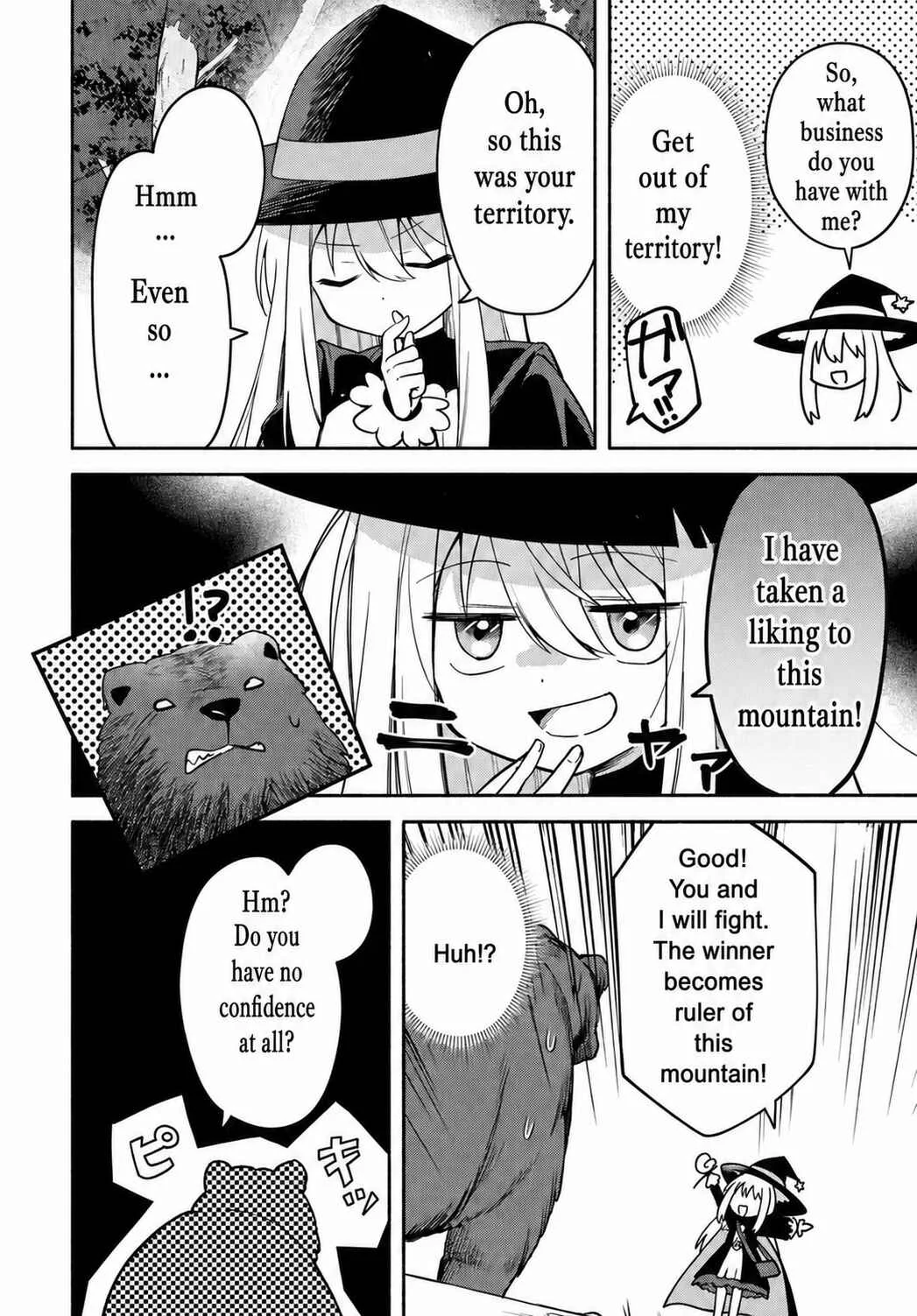Youjo na Majo to Mori no Kuma-san: Isekai de Potion Tsukutte Nonbiri Slow Life ga Shitai no jaga? Chapter 1: The little Witch and the forest bear - Page 32