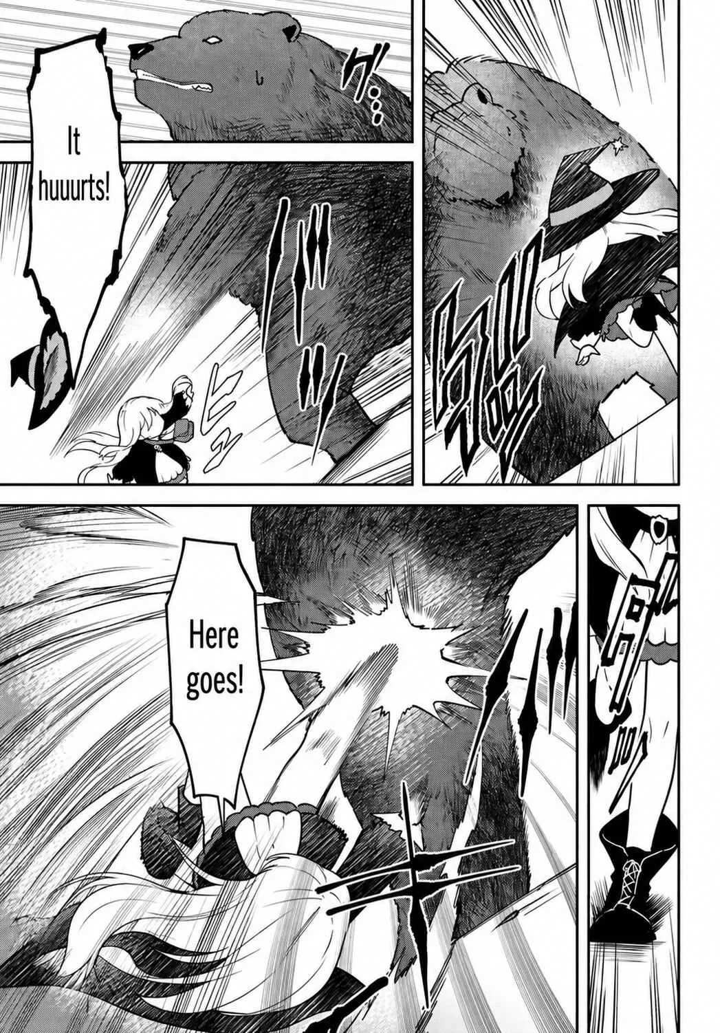 Youjo na Majo to Mori no Kuma-san: Isekai de Potion Tsukutte Nonbiri Slow Life ga Shitai no jaga? Chapter 1: The little Witch and the forest bear - Page 37