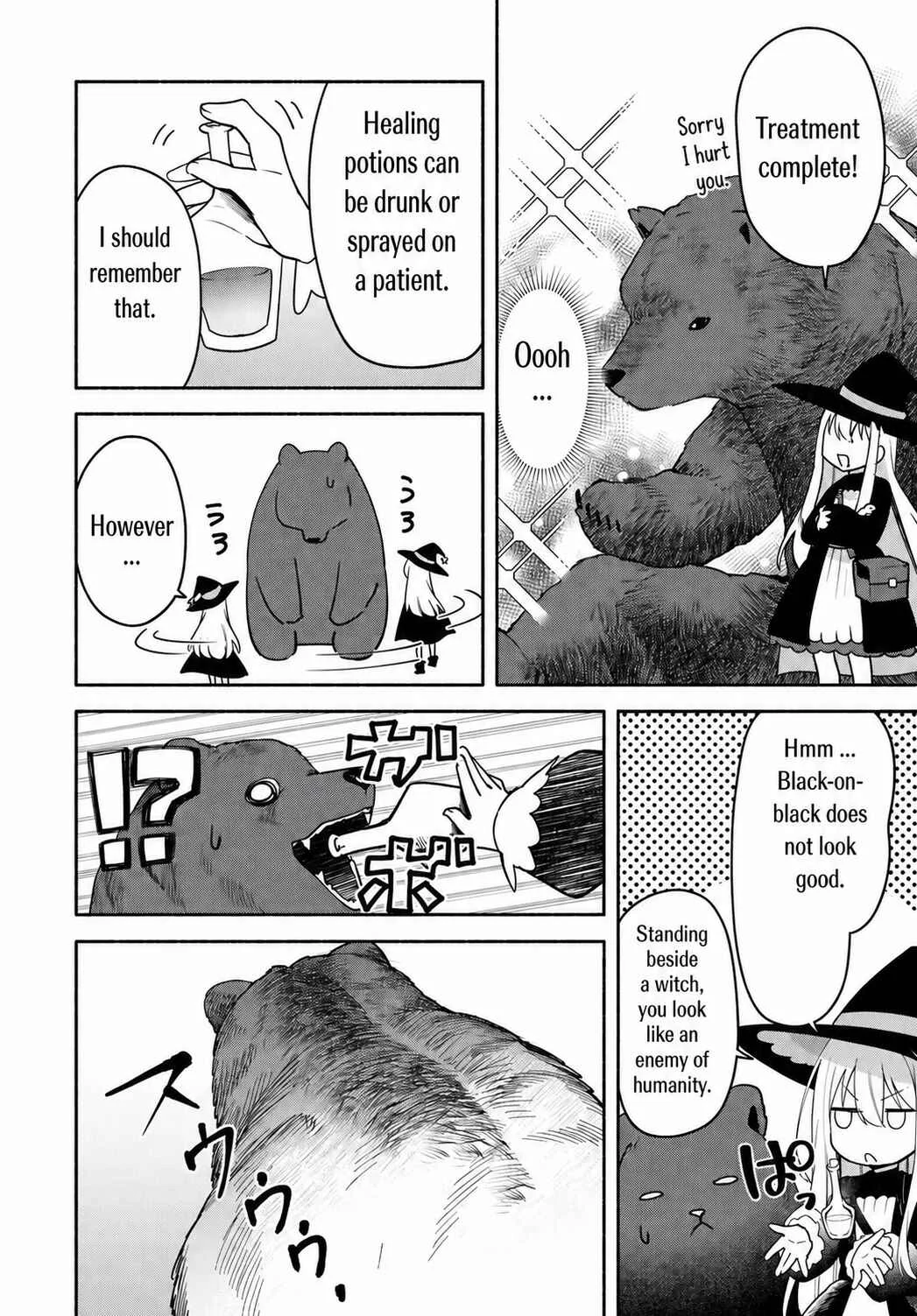 Youjo na Majo to Mori no Kuma-san: Isekai de Potion Tsukutte Nonbiri Slow Life ga Shitai no jaga? Chapter 1: The little Witch and the forest bear - Page 42