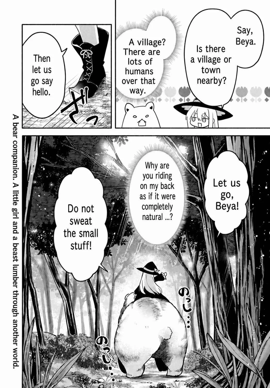 Youjo na Majo to Mori no Kuma-san: Isekai de Potion Tsukutte Nonbiri Slow Life ga Shitai no jaga? Chapter 1: The little Witch and the forest bear - Page 44