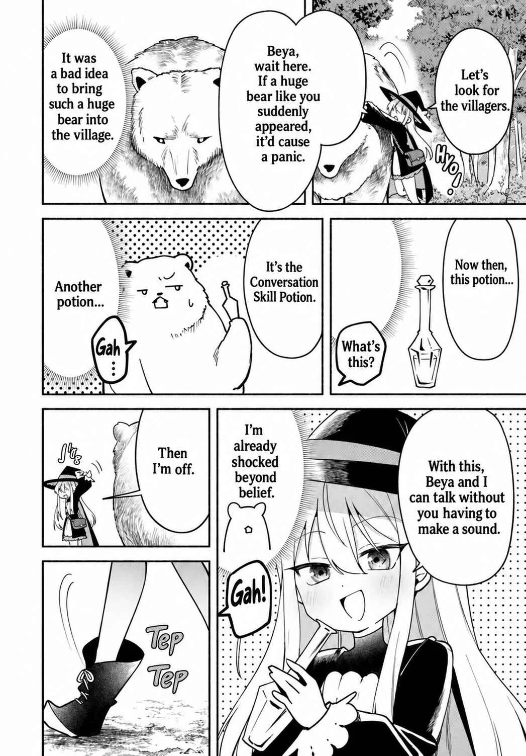 Youjo na Majo to Mori no Kuma-san: Isekai de Potion Tsukutte Nonbiri Slow Life ga Shitai no jaga? Chapter 2.1 - Page 2