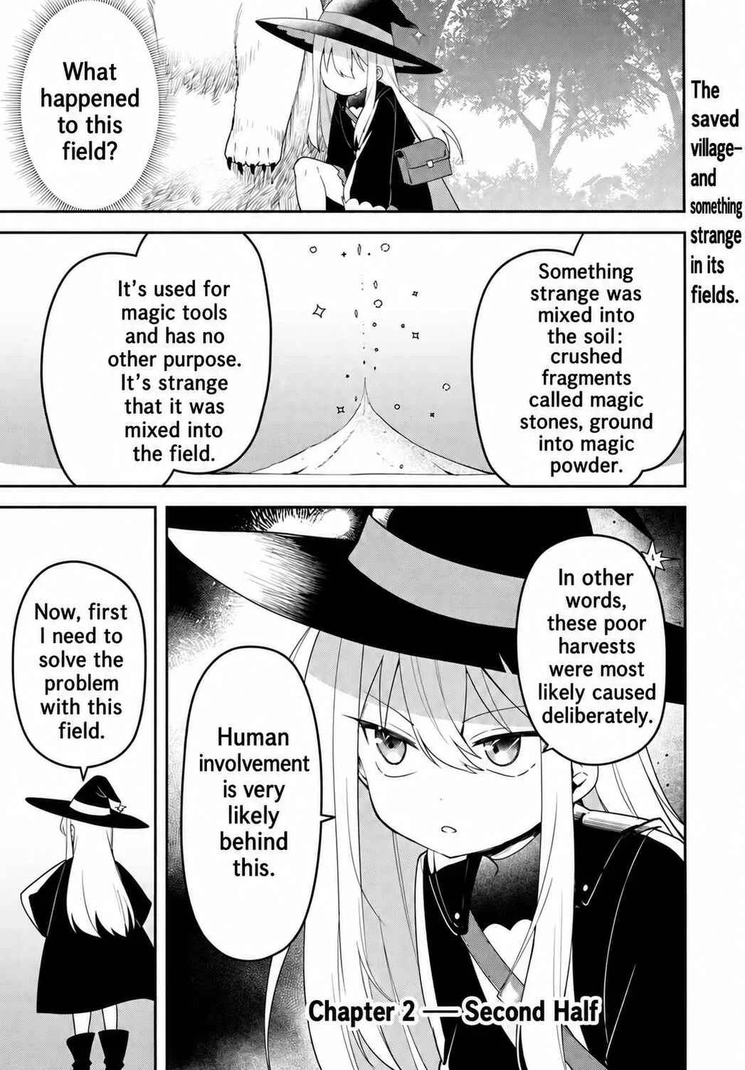 Youjo na Majo to Mori no Kuma-san: Isekai de Potion Tsukutte Nonbiri Slow Life ga Shitai no jaga? Chapter 2.2 - Page 1